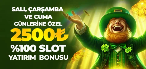 %100 SLOT YATIRIM BONUSU